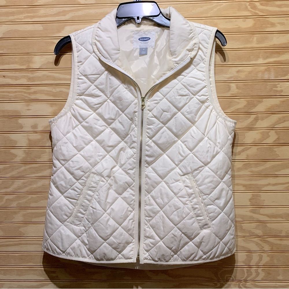 Vest Old Navy Ladies, cream, medium